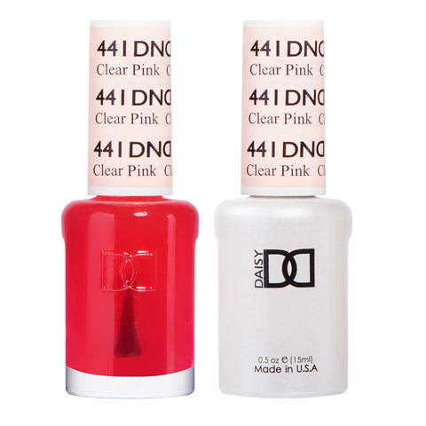 DND Gel matching Lacquer Duo #441 CLEAR PINK