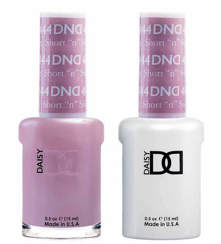 DND Gel matching Lacquer Duo #444 SHORT "N" SWEET