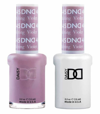 DND Gel matching Lacquer Duo #445 MELTING VIOLET