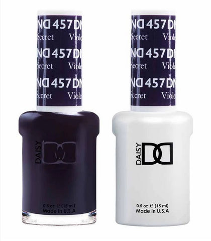 DND Gel matching Lacquer Duo #457 VIOLET'S SECRET