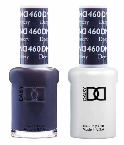 DND Gel matching Lacquer Duo #460 DEEP MYSTERY