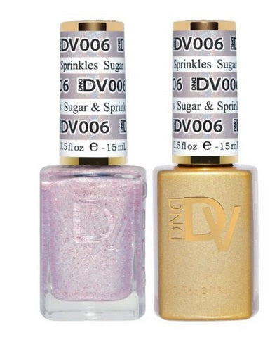 DIVA Gel matching Lacquer Duo 006 Sugar & Sprinkles