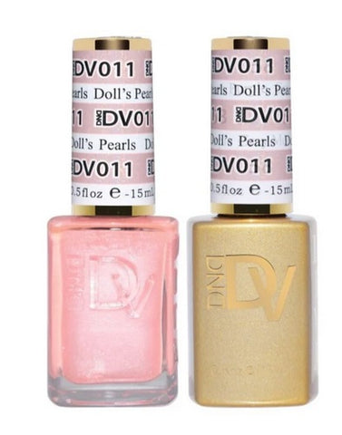 DIVA Gel matching Lacquer Duo 011 Doll's Pearls