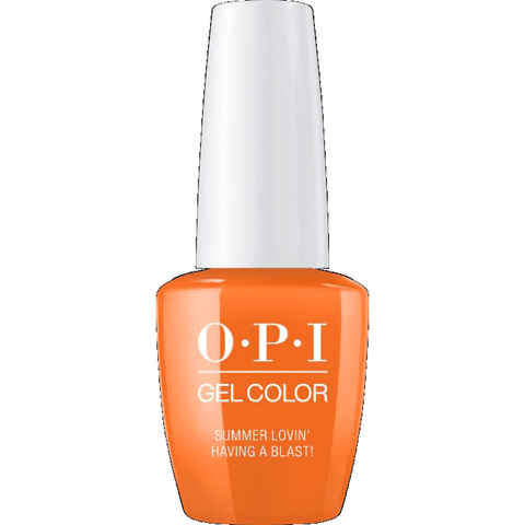 OPI GELCOLOR, SUMMER LOVIN' HAVING A BLAST